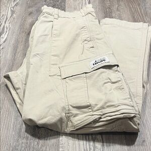 Zara Men's Cream Cargo Pants Sizes 30